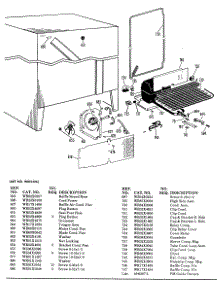 04 - Section4 parts for Ge Refrigerator TFF20DAC from AppliancePartsPros.com