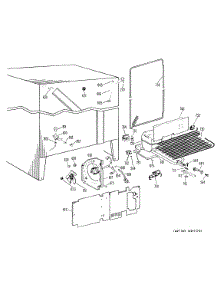 04 - Section4 parts for Ge Refrigerator TFF20RBC from AppliancePartsPros.com
