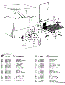 02 - Section2 parts for Ge Refrigerator TFF20VAB from AppliancePartsPros.com
