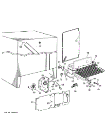 04 - Section4 parts for Ge Refrigerator TFF24ZCB from AppliancePartsPros.com