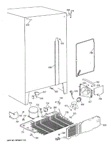 04 - Section4 parts for Ge Refrigerator TFG20JASAWH from AppliancePartsPros.com