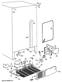 04 - Section4 parts for Ge Refrigerator TFG20JASCWH from AppliancePartsPros.com