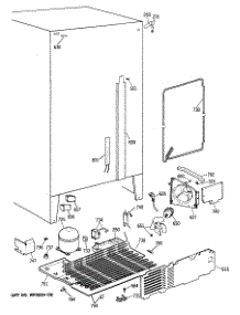 04 - Section4 parts for Ge Refrigerator TFG20JAXAWW from AppliancePartsPros.com