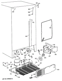 04 - Section4 parts for Ge Refrigerator TFG20JRSCWW from AppliancePartsPros.com