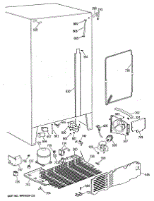 04 - Section4 parts for Ge Refrigerator TFG20JRSMWW from AppliancePartsPros.com