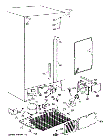 04 - Section4 parts for Ge Refrigerator TFG20JRTCWW from AppliancePartsPros.com