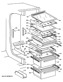 05 - Section5 parts for Ge Refrigerator TFG22PRTCWW from AppliancePartsPros.com