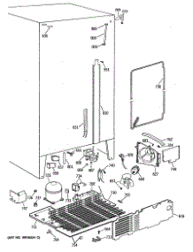 06 - Section6 parts for Ge Refrigerator TFG22PRVAWW from AppliancePartsPros.com