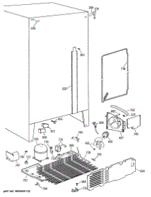04 - Section4 parts for Ge Refrigerator TFG22ZASAWH from AppliancePartsPros.com