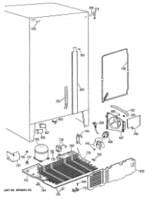 04 - Section4 parts for Ge Refrigerator TFG22ZAVAAD from AppliancePartsPros.com
