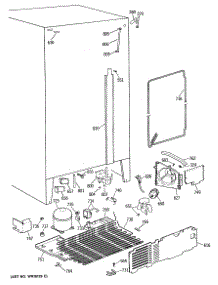 04 - Section4 parts for Ge Refrigerator TFG22ZRSBWH from AppliancePartsPros.com