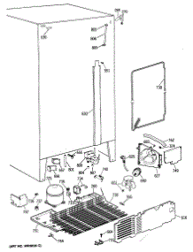 04 - Section4 parts for Ge Refrigerator TFG22ZRSCWH from AppliancePartsPros.com