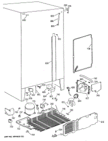 04 - Section4 parts for Ge Refrigerator TFG22ZRSMWH from AppliancePartsPros.com