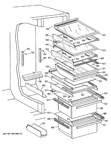 04 - Section4 parts for Ge Refrigerator TFG24PAVAWW from AppliancePartsPros.com