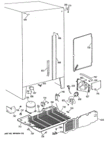 05 - Section5 parts for Ge Refrigerator TFG24PAVAWW from AppliancePartsPros.com