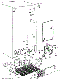06 - Section6 parts for Ge Refrigerator TFG24PETCWH from AppliancePartsPros.com
