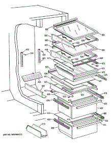 05 - Section5 parts for Ge Refrigerator TFG24PRSMWW from AppliancePartsPros.com