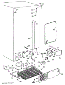 06 - Section6 parts for Ge Refrigerator TFG24ZFSBWH from AppliancePartsPros.com