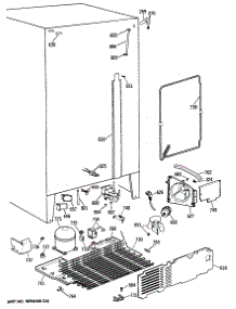 06 - Section6 parts for Ge Refrigerator TFG24ZFSMWH from AppliancePartsPros.com