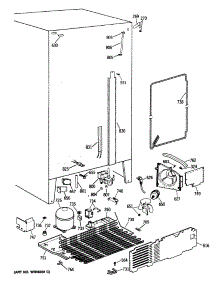 06 - Section6 parts for Ge Refrigerator TFG24ZFTCWH from AppliancePartsPros.com