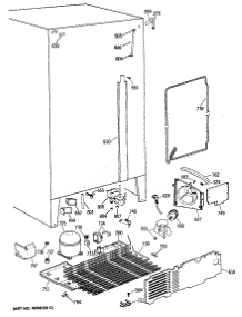 06 - Section6 parts for Ge Refrigerator TFG24ZRSCWH from AppliancePartsPros.com