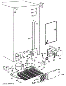 06 - Section6 parts for Ge Refrigerator TFG24ZRSMWH from AppliancePartsPros.com