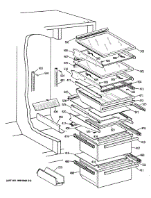 05 - Section5 parts for Ge Refrigerator TFG27PRTCWW from AppliancePartsPros.com