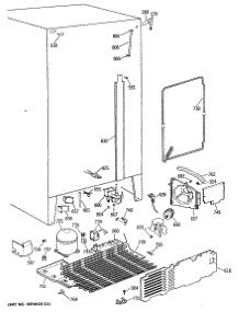 06 - Section6 parts for Ge Refrigerator TFG27ZFSAWH from AppliancePartsPros.com