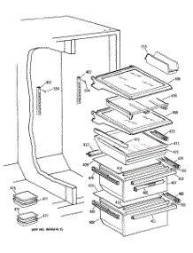 05 - Section5 parts for Ge Refrigerator TFG27ZFXAWH from AppliancePartsPros.com