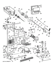 03 - Section3 parts for Ge Refrigerator TFH22PRRAWW from AppliancePartsPros.com