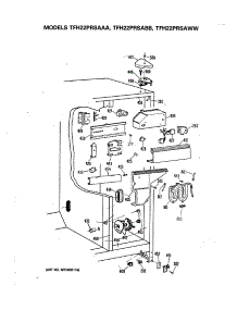 04 - Section4 parts for Ge Refrigerator TFH22PRSAWW from AppliancePartsPros.com