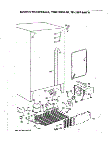 06 - Section6 parts for Ge Refrigerator TFH22PRSAWW from AppliancePartsPros.com