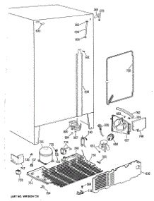 06 - Section6 parts for Ge Refrigerator TFH22PRXABB from AppliancePartsPros.com