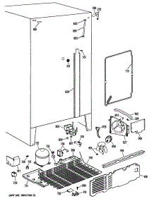 04 - Section4 parts for Ge Refrigerator TFH22RNA from AppliancePartsPros.com