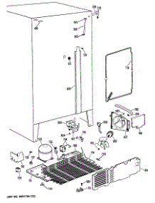 04 - Section4 parts for Ge Refrigerator TFH24JRSBAD from AppliancePartsPros.com