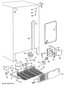 06 - Section6 parts for Ge Refrigerator TFH24PRSAAA from AppliancePartsPros.com