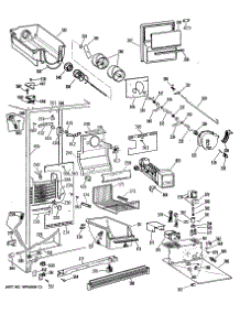 03 - Section3 parts for Ge Refrigerator TFH24PRSAWW from AppliancePartsPros.com