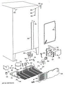 06 - Section6 parts for Ge Refrigerator TFH27PRSMWW from AppliancePartsPros.com