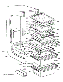 05 - Section5 parts for Ge Refrigerator TFK22PRTCAA from AppliancePartsPros.com