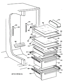 05 - Section5 parts for Ge Refrigerator TFK24ZFSMAD from AppliancePartsPros.com