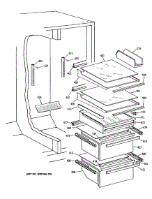05 - Section5 parts for Ge Refrigerator TFK27ZRTCAA from AppliancePartsPros.com