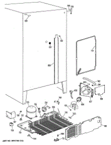 04 - Section4 parts for Ge Refrigerator TFX19LASAWH from AppliancePartsPros.com