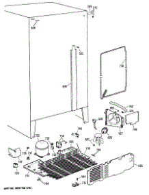 04 - Section4 parts for Ge Refrigerator TFX19LASBWH from AppliancePartsPros.com