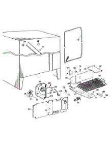 04 - Section4 parts for Ge Refrigerator TFX19LFB from AppliancePartsPros.com