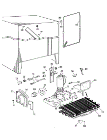 04 - Section4 parts for Ge Refrigerator TFX19LJE from AppliancePartsPros.com