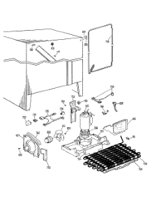 04 - Section4 parts for Ge Refrigerator TFX19LJF from AppliancePartsPros.com