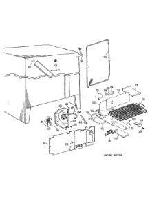 04 - Section4 parts for Ge Refrigerator TFX19LKC from AppliancePartsPros.com