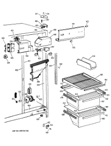 03 - Section3 parts for Ge Refrigerator TFX20DASBAD from AppliancePartsPros.com