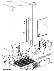 04 - Section4 parts for Ge Refrigerator TFX20DMA from AppliancePartsPros.com