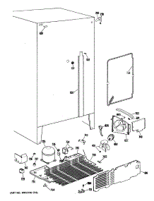 04 - Section4 parts for Ge Refrigerator TFX20JASAWH from AppliancePartsPros.com